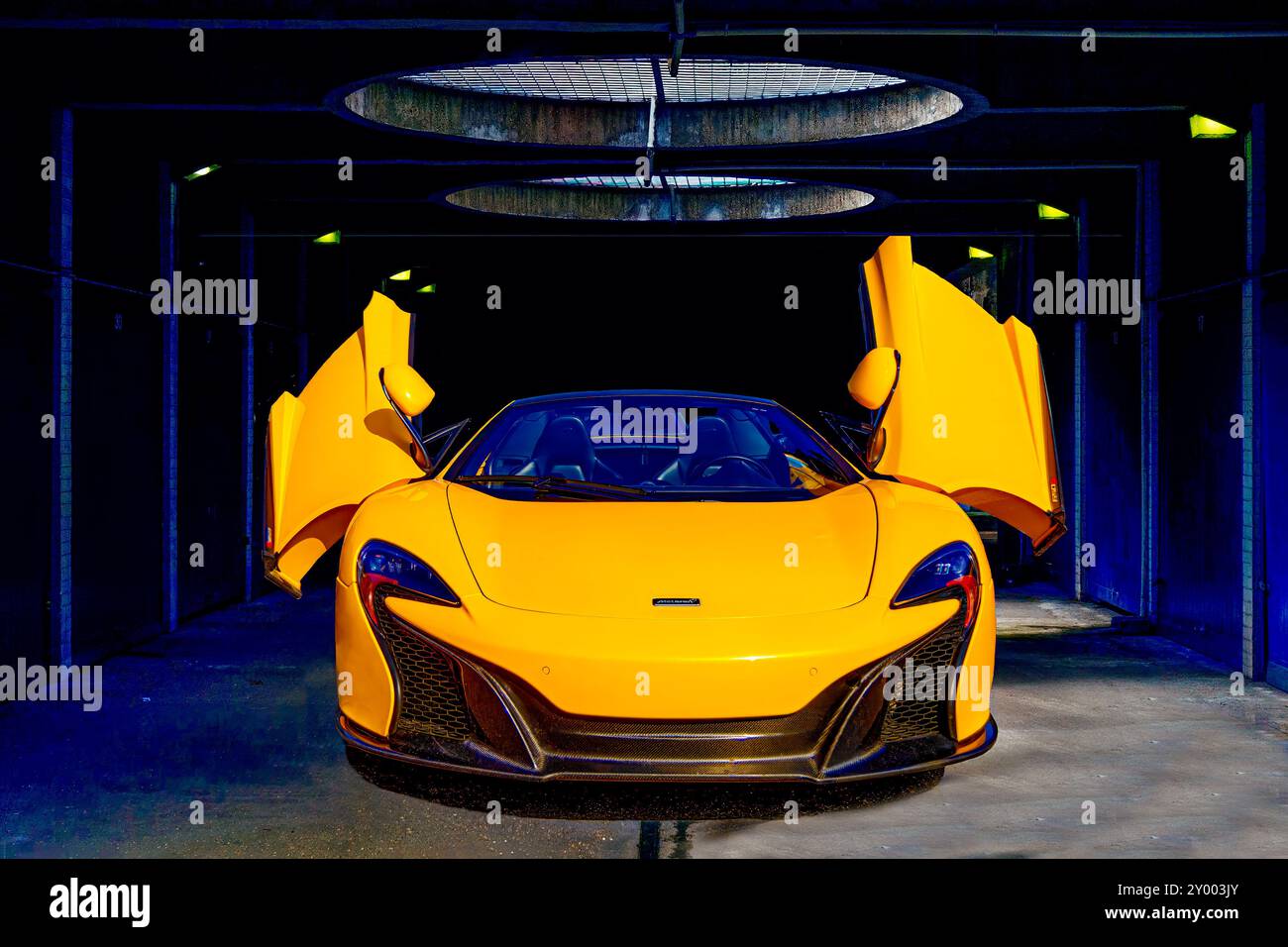 McLaren 675LT Spider Banque D'Images