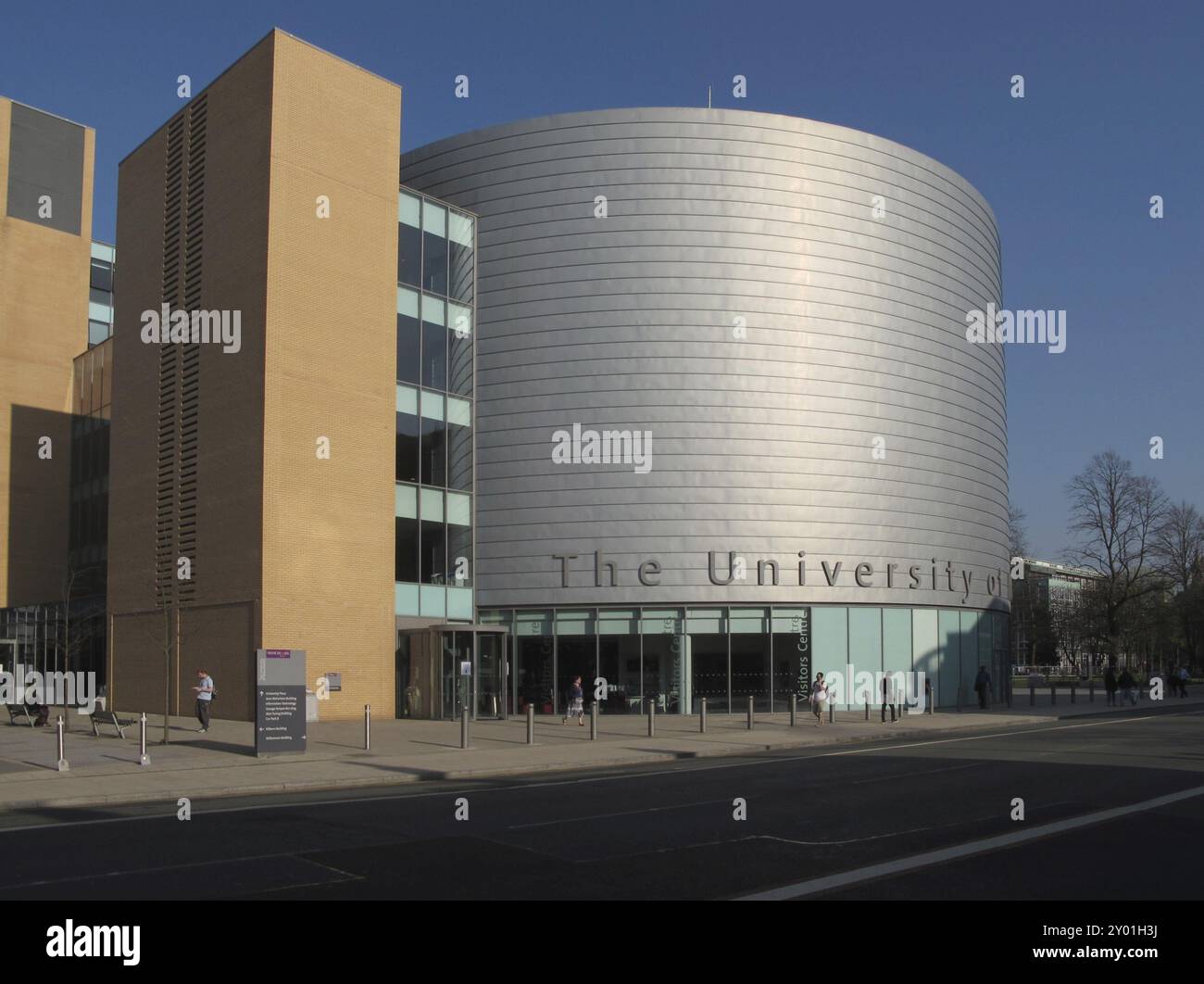 Université de Manchester (University Place, Oxford Road, Manchester, UK) Banque D'Images