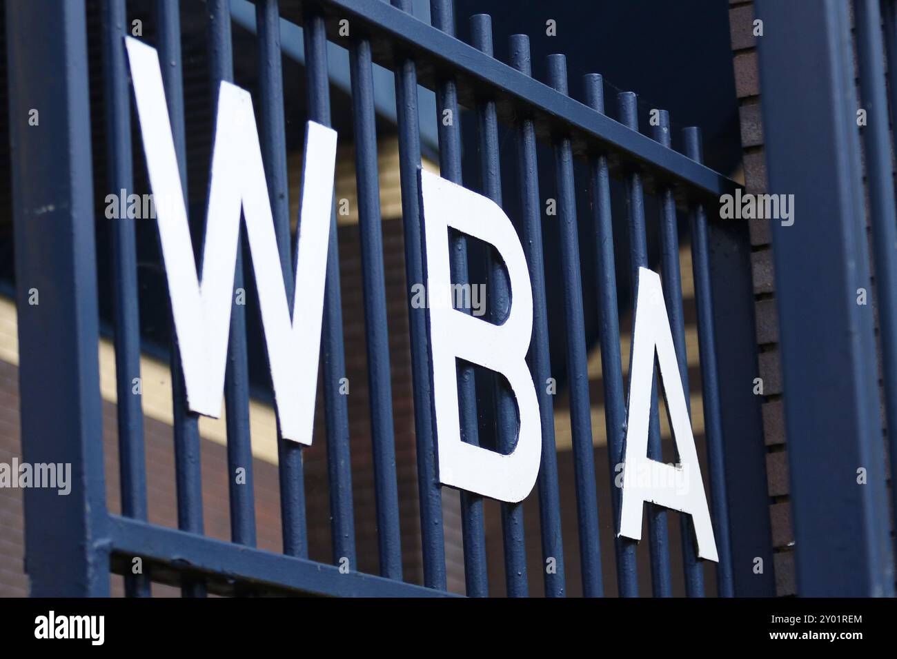 La porte des Hawthorns pendant le match de Sky Bet Championship entre West Bromwich Albion et Swansea City Credit : MI News & Sport /Alamy Live News Banque D'Images