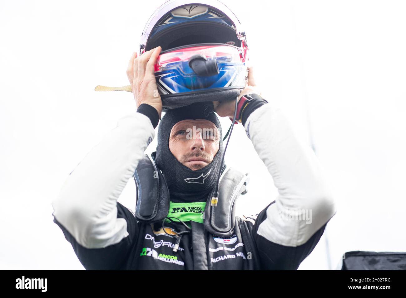 Portland, Oregon, États-Unis. 24 août 2024. ROMAIN GROSJEAN (77) (SWE) de Genève, Suisse se qualifie avant de se qualifier pour le Grand Prix de Portland Bitnile.com au Portland International Raceway à Portland, OREGON. (Crédit image : © Walter G. Arce Sr./ASP via ZUMA Press Wire) USAGE ÉDITORIAL SEULEMENT! Non destiné à UN USAGE commercial ! Banque D'Images