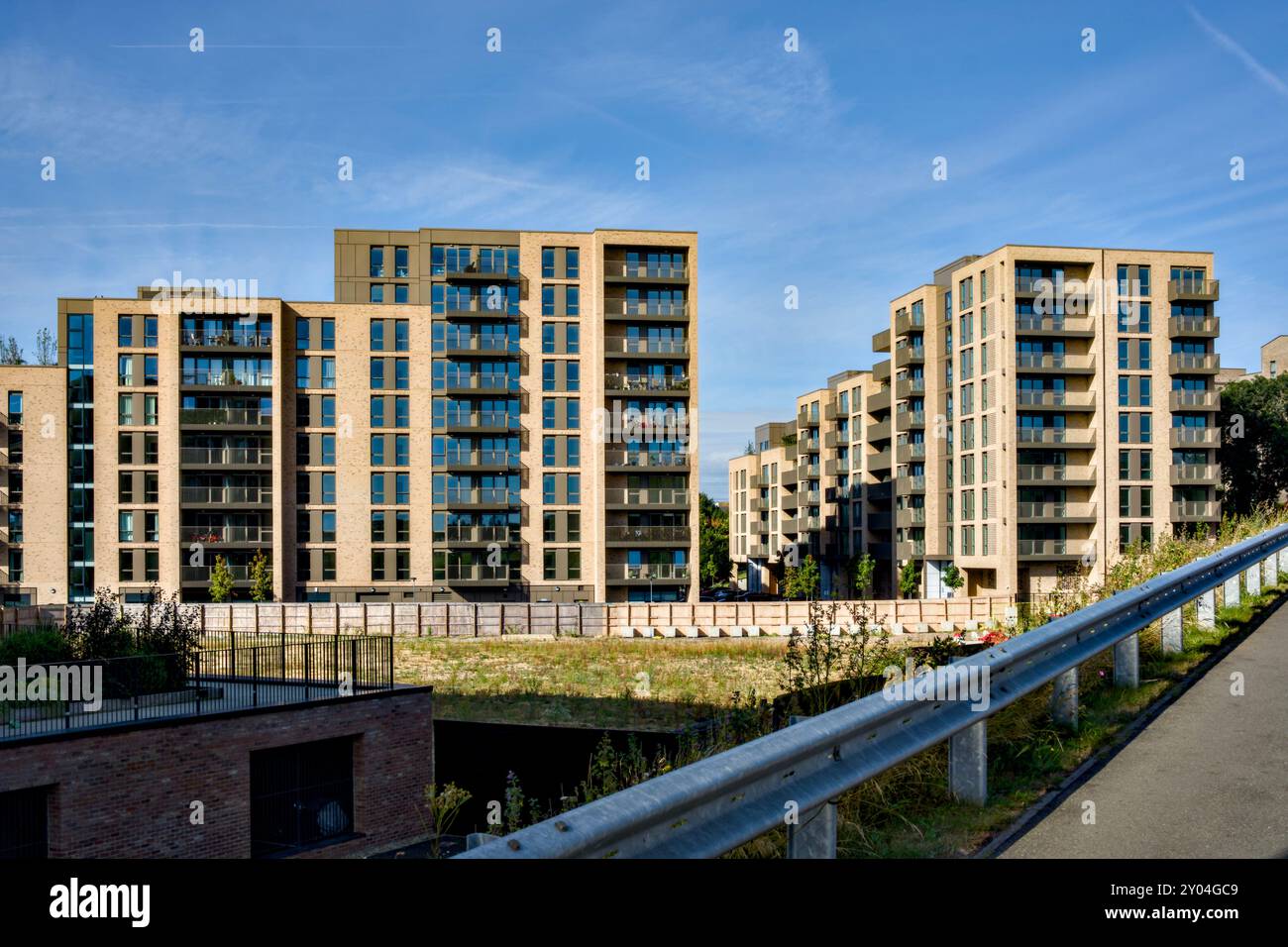 Mayfield villages, Retirement Living Homes, Watford, Hertfordshire, Angleterre, ROYAUME-UNI Banque D'Images