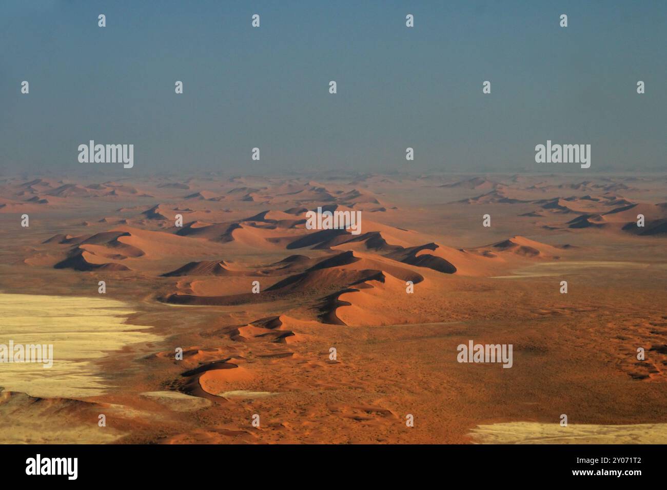 Vue aérienne du désert du Namib, vue aérienne du désert du Namib Banque D'Images