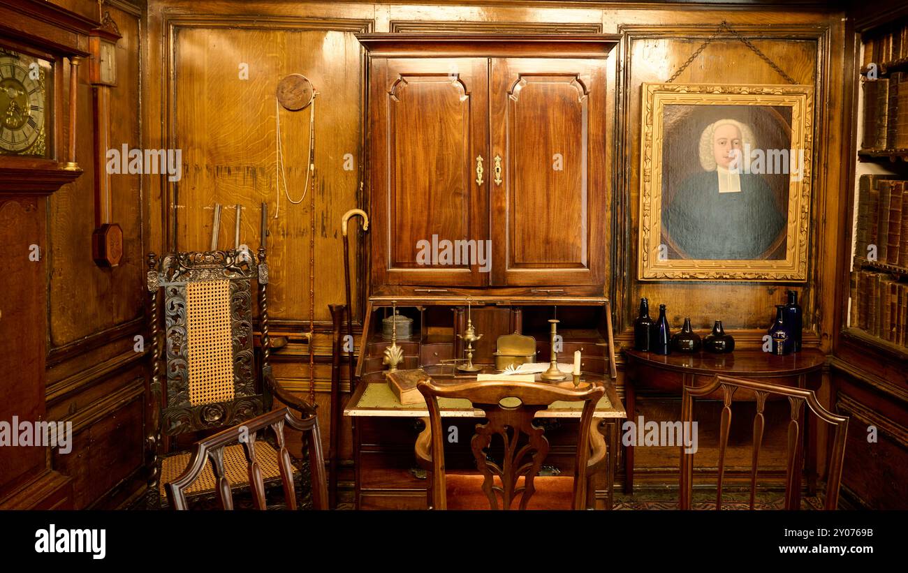 Shibden Hall, West Yorkshire, ancienne maison de 'Gentleman Jack'Anne Lister Banque D'Images