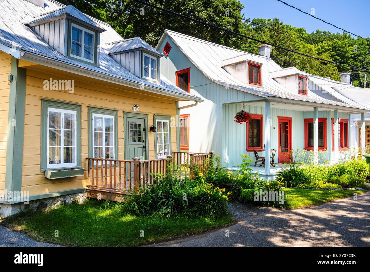 Cap santé, Québec, Canada Banque D'Images