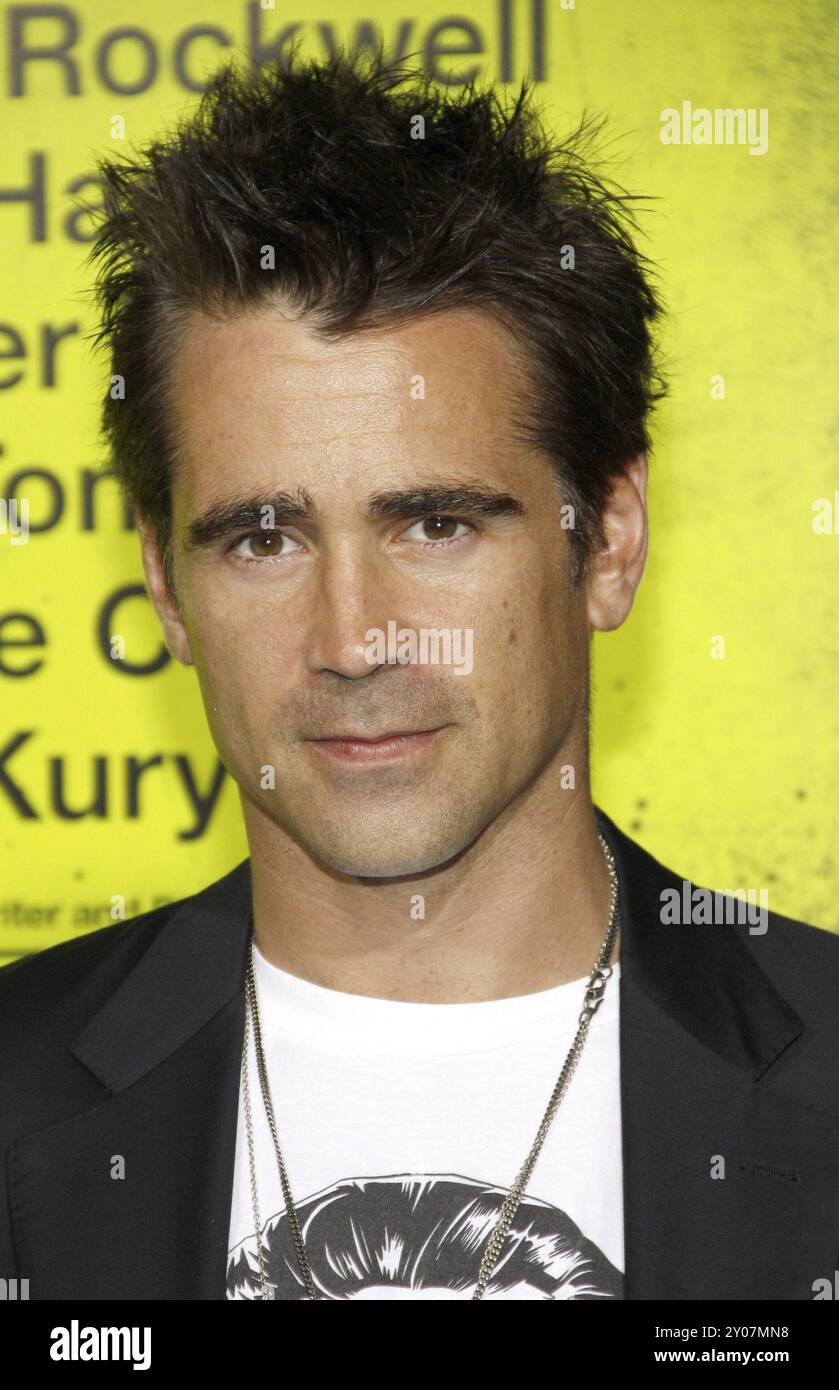 Colin Farrell lors de la première de Los Angeles de « sept psychopathes » au Mann Bruin Theatre à Westwood, États-Unis, le 1 octobre 2012 Banque D'Images