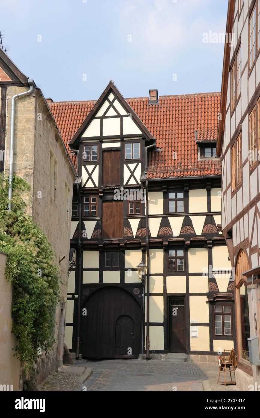 Maisons à colombages à Quedlinburg Banque D'Images