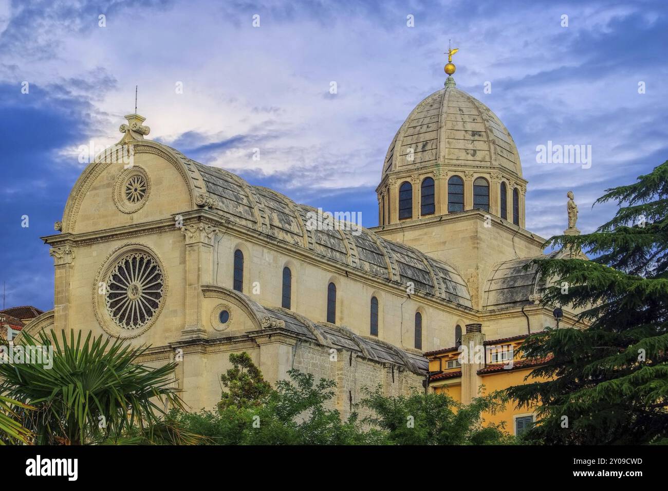 Cathédrale de Sibenik, cathédrale de Sibenik 07 Banque D'Images