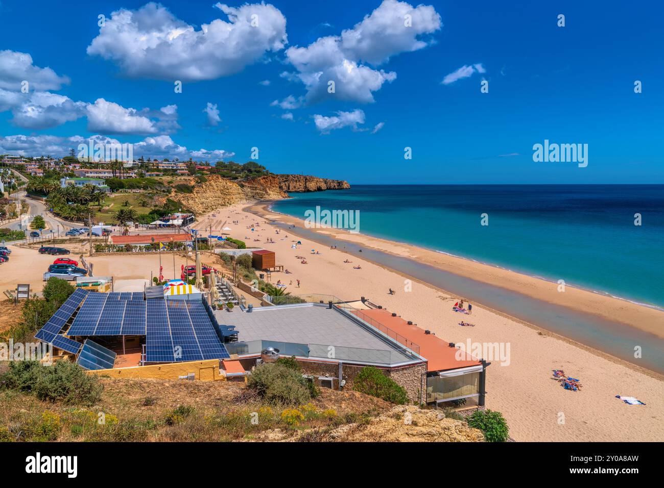 Praia Porto de MOS Lagos Portugal plage belle ville de l'Algarve Banque D'Images