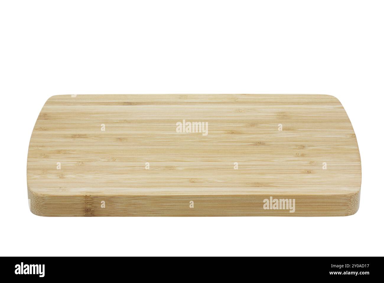 Planche en bois sur fond blanc Banque D'Images