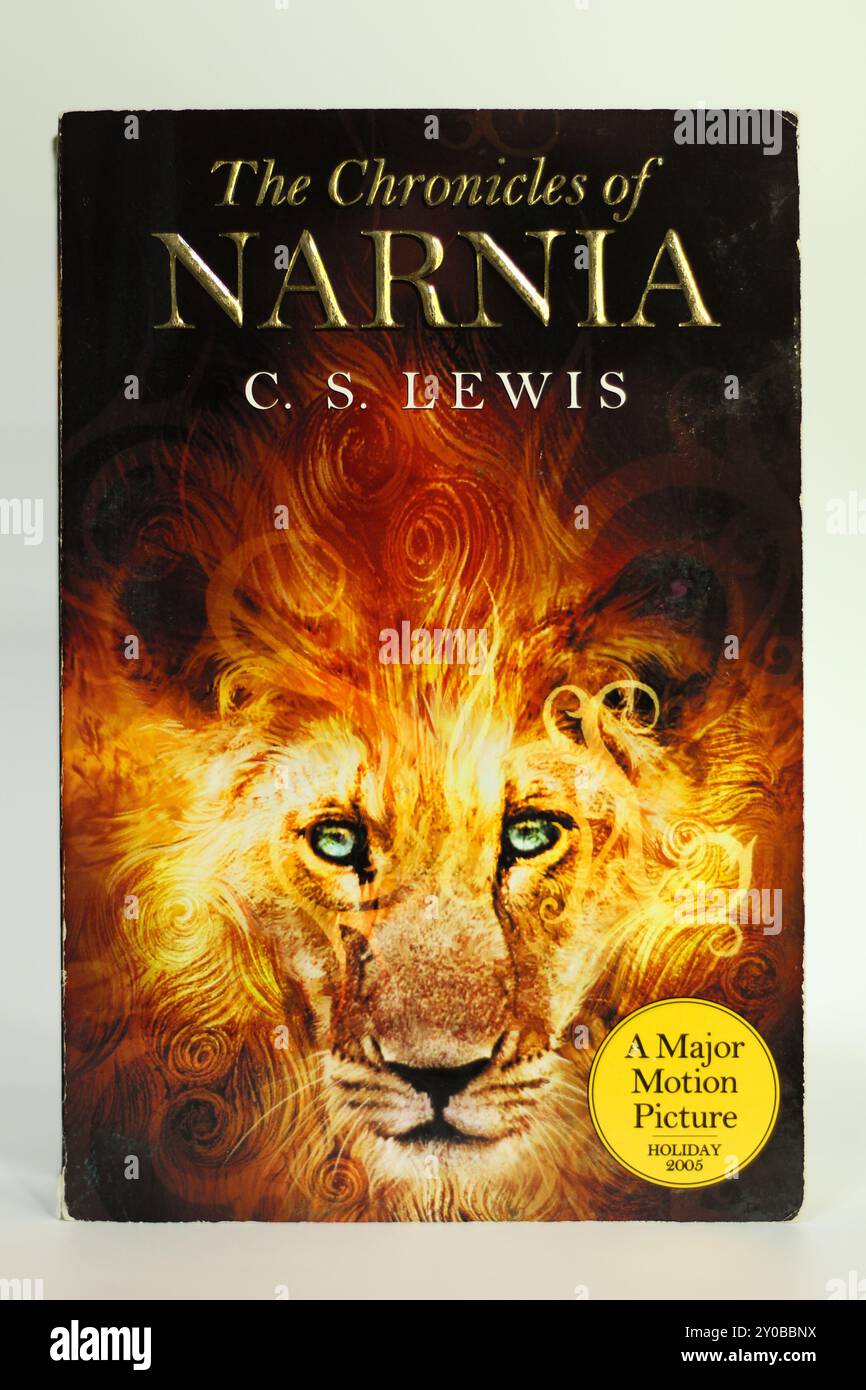 Houston, Texas, États-Unis - 1er septembre 2024 : les chroniques de Narnia collection de livres par C.S. Lewis Banque D'Images