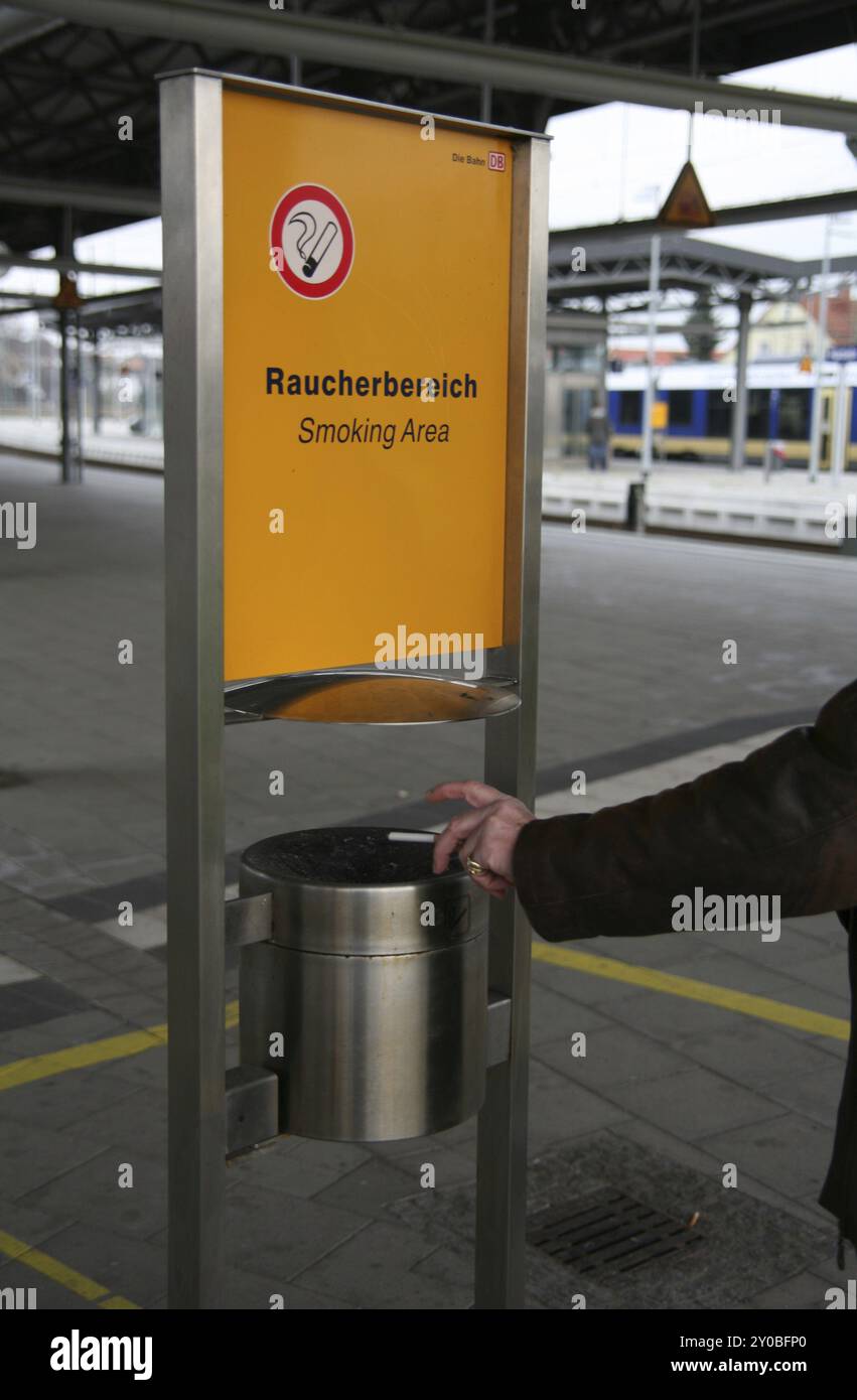 Espace fumeur Banque D'Images