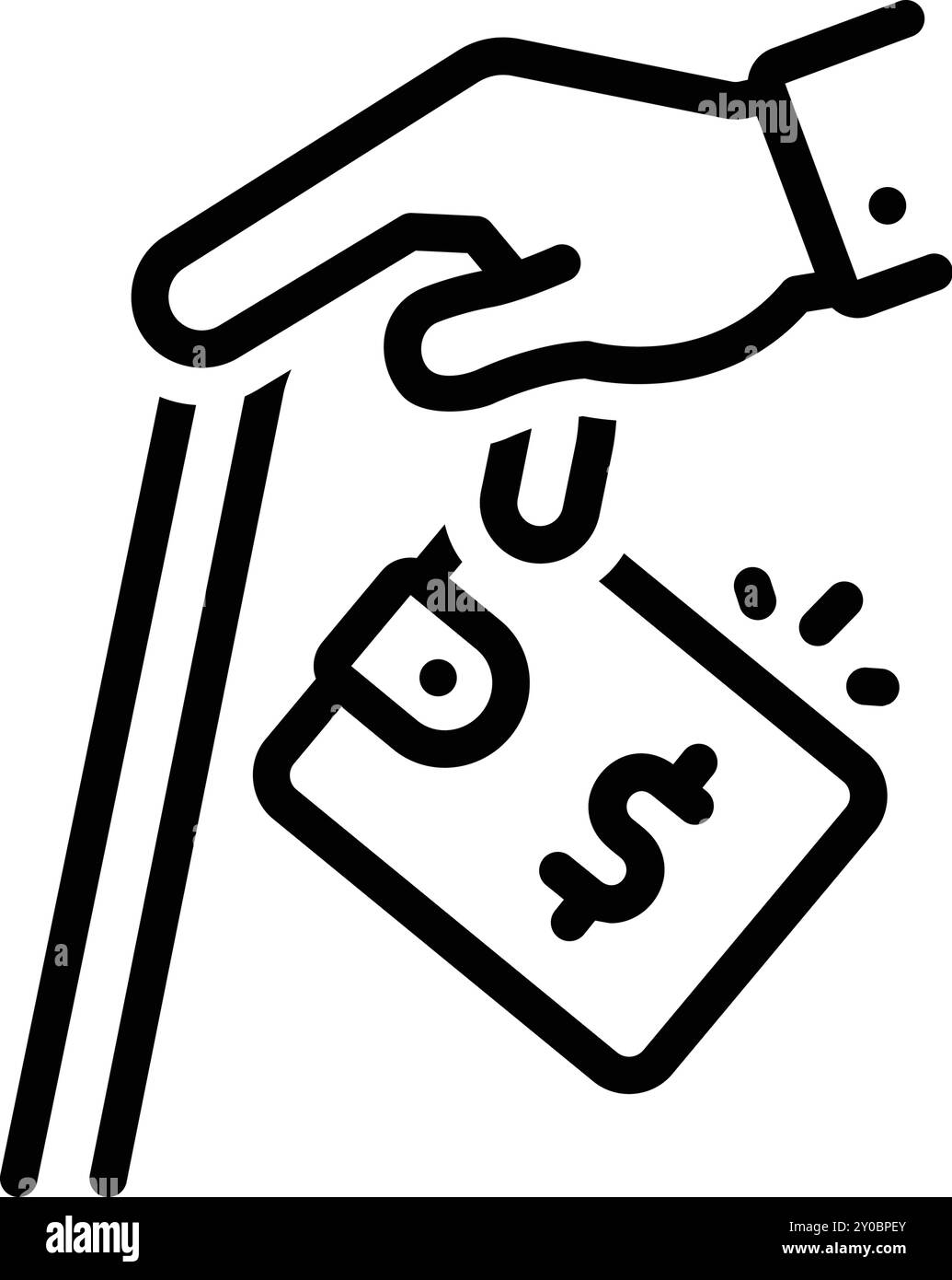 Icône pour pension, pension de retraite Illustration de Vecteur