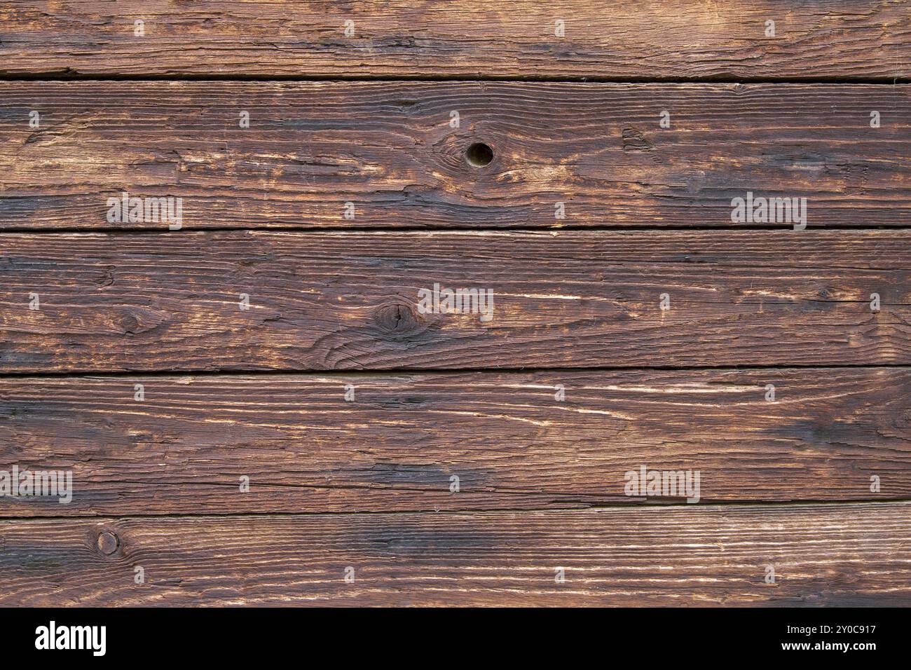 Parquet en bois patiné Banque D'Images