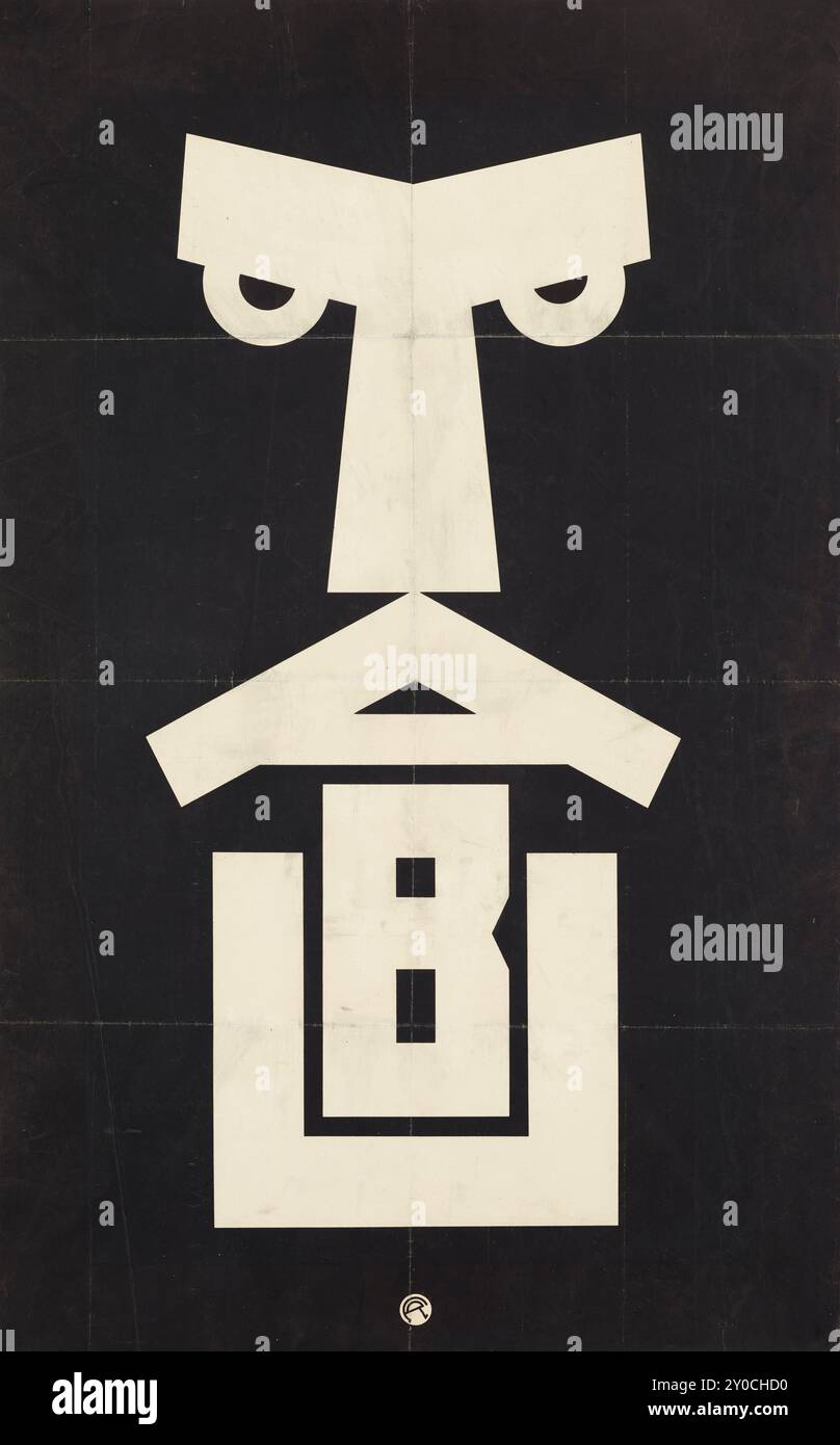 Julius Klinger (graphiste autrichien 1876-1942) - Tabu. Affiche publicitaire sur les papiers à cigarettes et les filtres 1919 Banque D'Images