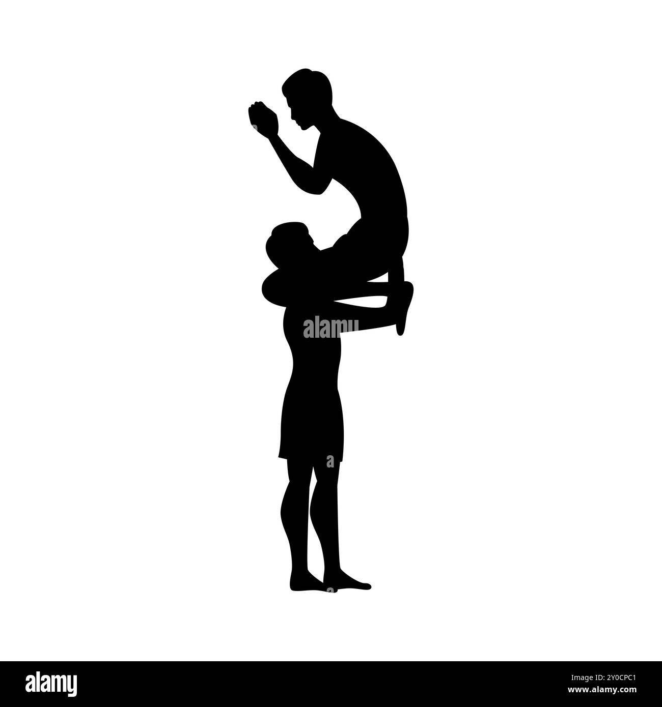 Muay thai acteur appelé Mae mai Muay Thai Illustration de Vecteur