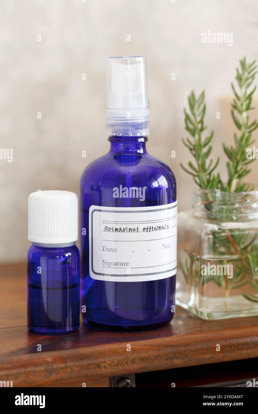 Huile essentielle Banque D'Images