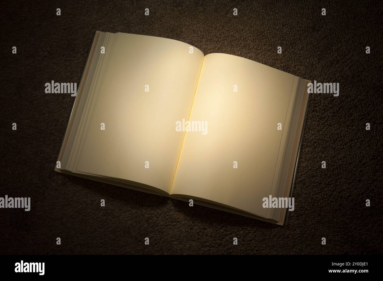 Livre blanc Banque D'Images