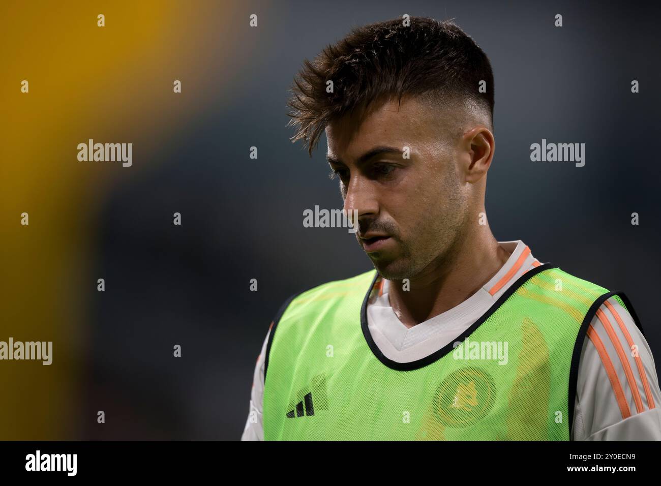 Turin, Italie. 1er septembre 2024. Stephan El Shaarawy de l'AS Roma regarde pendant le match de football Serie A entre la Juventus FC et L'AS Roma. Crédit : Nicolò Campo/Alamy Live News Banque D'Images