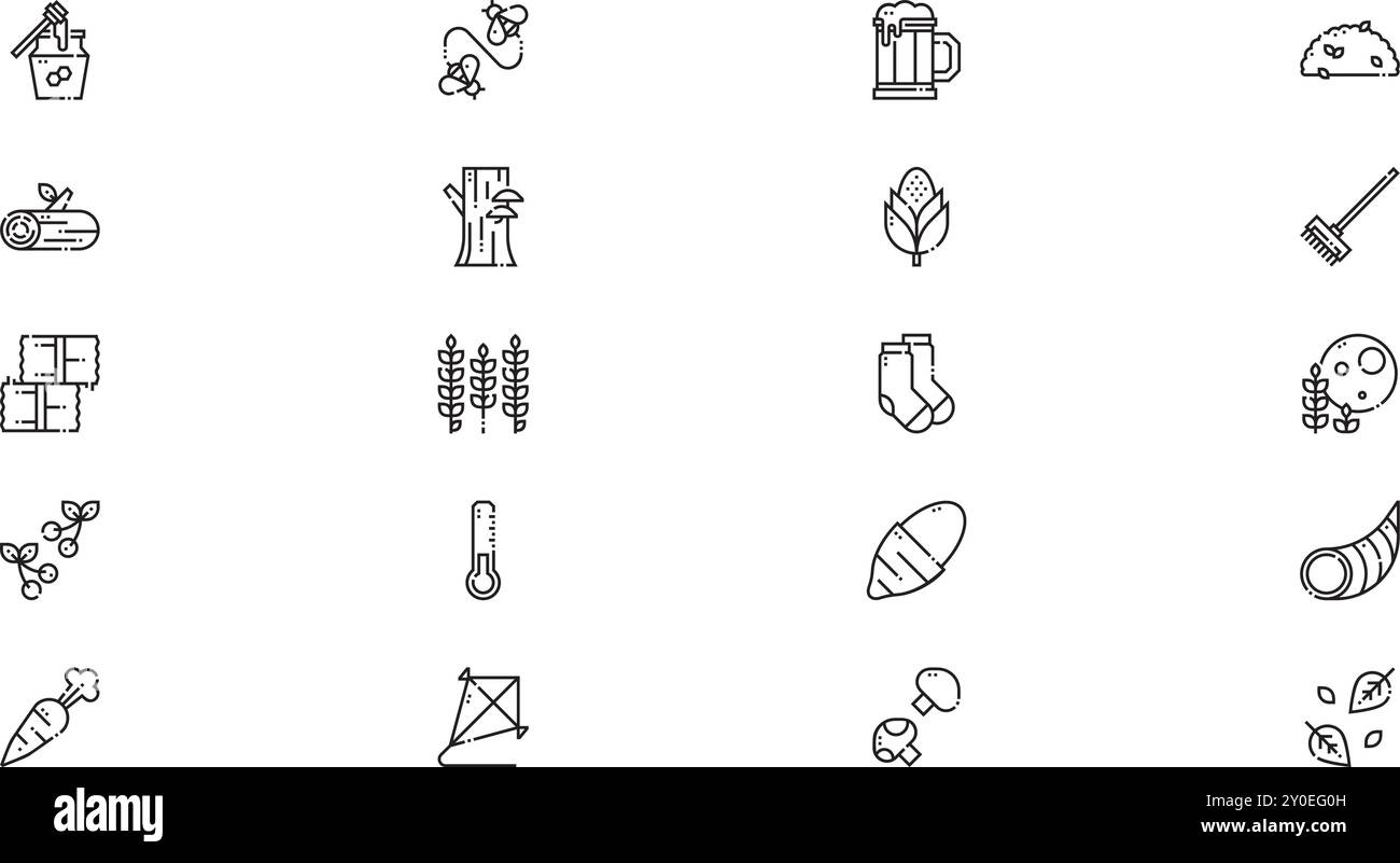Icônes d'automne Collection d'icônes vectorielles de haute qualité avec Stroke modifiable. Idéal pour les projets professionnels et créatifs. Illustration de Vecteur Icônes d'automne Collection d'icônes vectorielles de haute qualité avec Stroke modifiable. Idéal pour les projets professionnels et créatifs. Illustration de Vecteur
