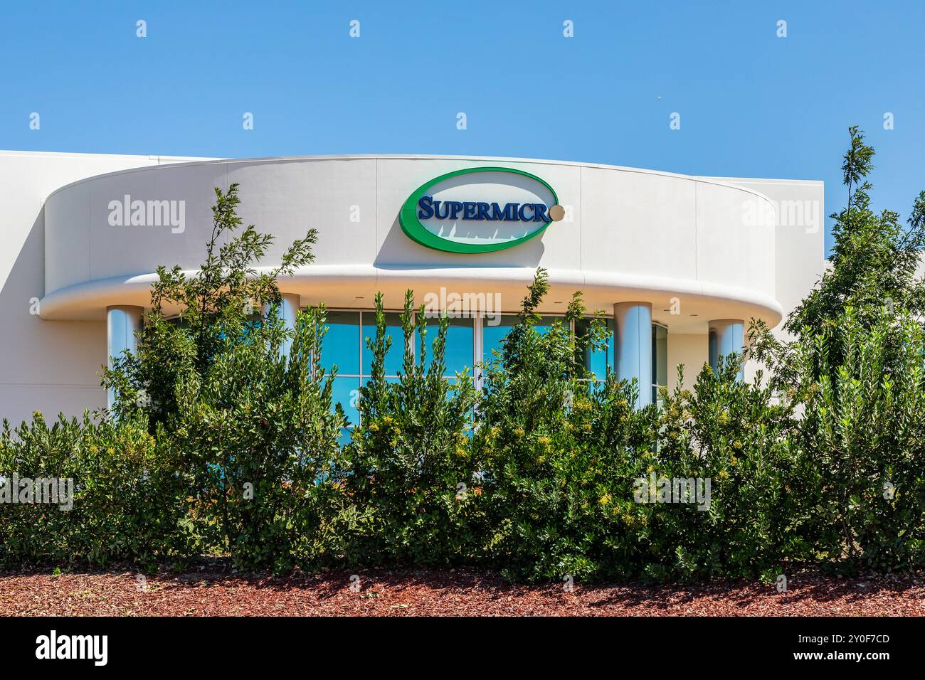 Supermicro Computer à San Jose Californie États-Unis Silicon Valley Banque D'Images