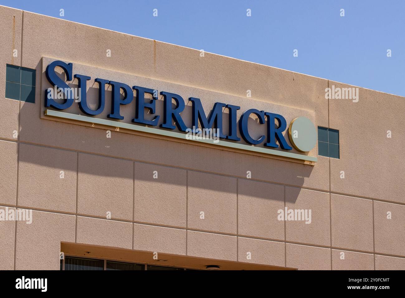 Supermicro Computer à San Jose Californie États-Unis Silicon Valley Banque D'Images