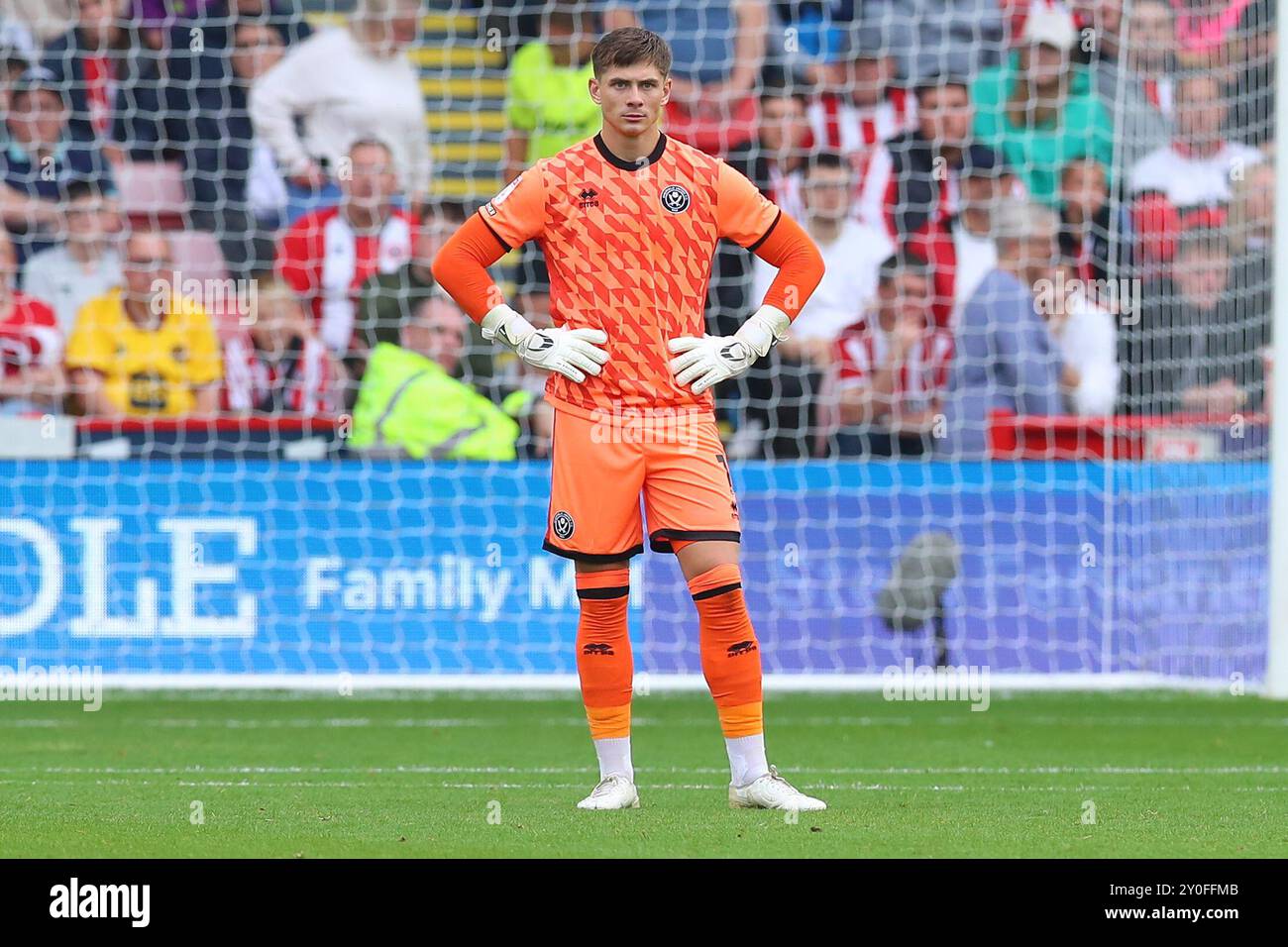 Sheffield, Royaume-Uni. 01 Sep, 2024. Michael Cooper de Sheffield United lors du Sheffield United FC v Watford FC SKY Bet EFL Championship match à Bramall Lane, Sheffield, Angleterre, Royaume-Uni le 1er septembre 2024 Credit : Every second Media/Alamy Live News Banque D'Images