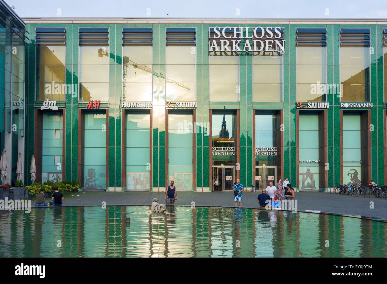 Braunschweig, Brunswick : centre commercial Schloss-Arkaden, Niedersachsen, basse-Saxe, Allemagne Banque D'Images