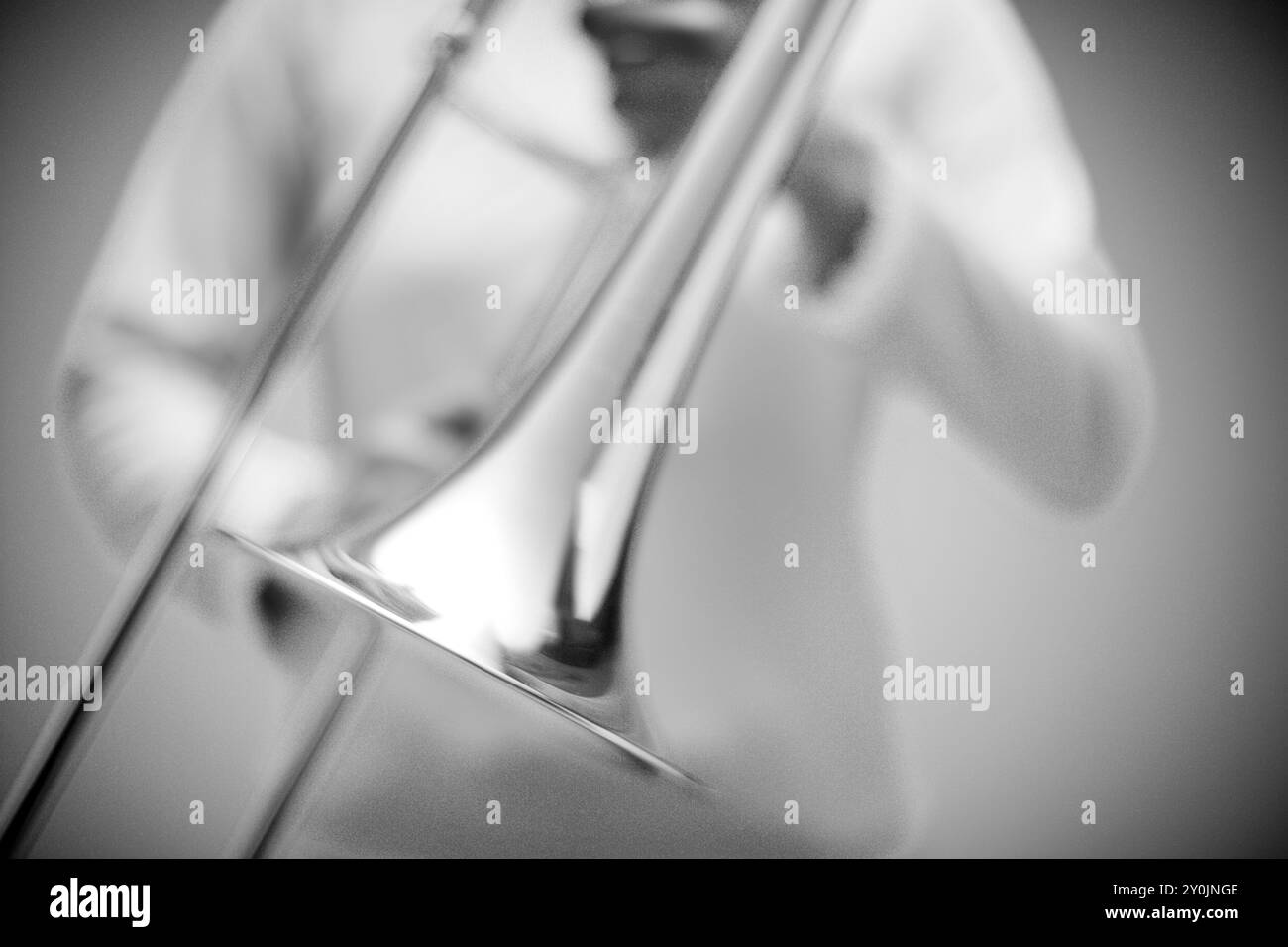 Trombone Banque D'Images