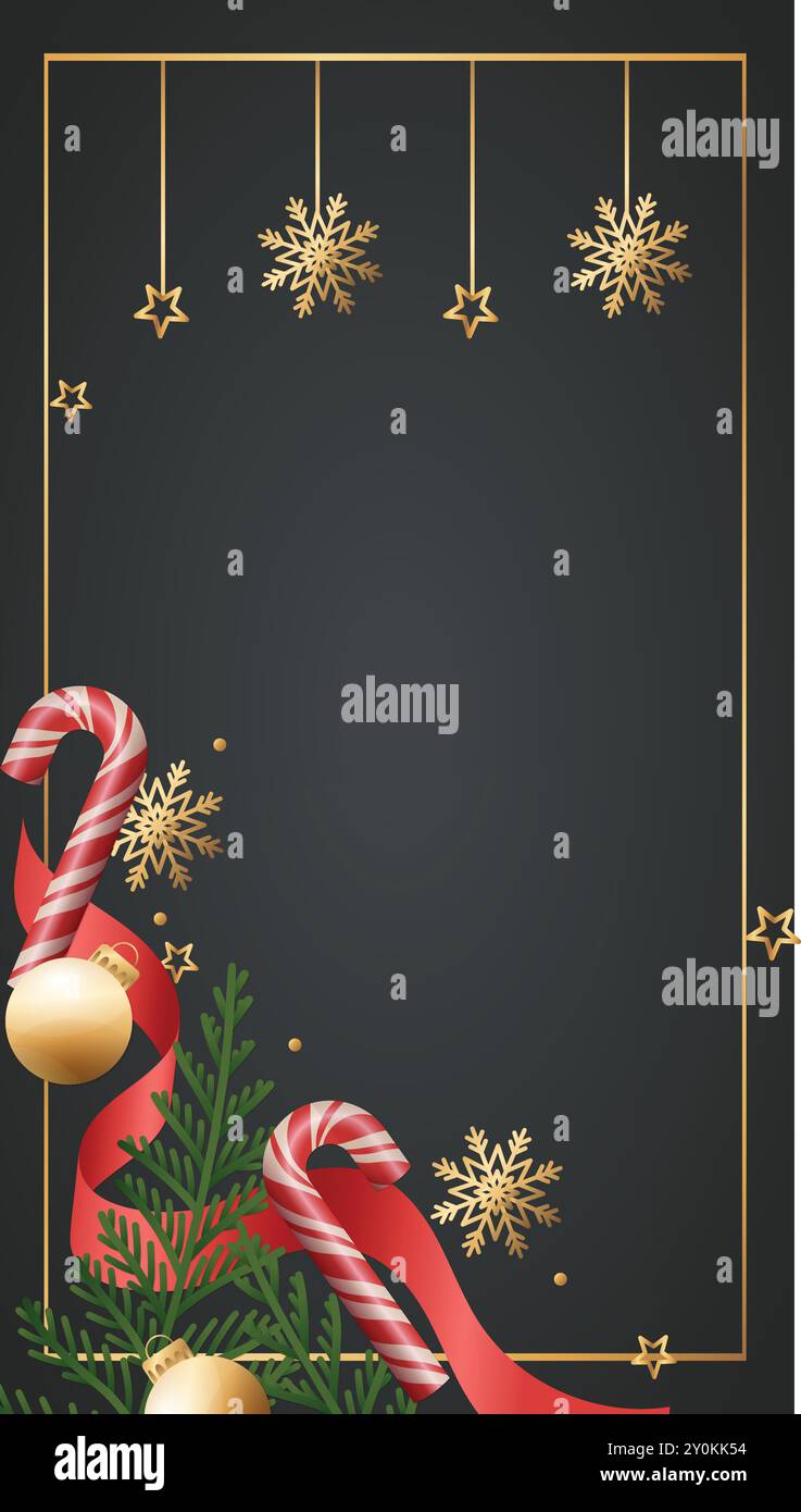 carte de voeux joyeux noël avec arbre de noël, carte de voeux de noël avec vecteur d'arbre de noël, carte de joyeux noël, bannière de joyeux noël Illustration de Vecteur