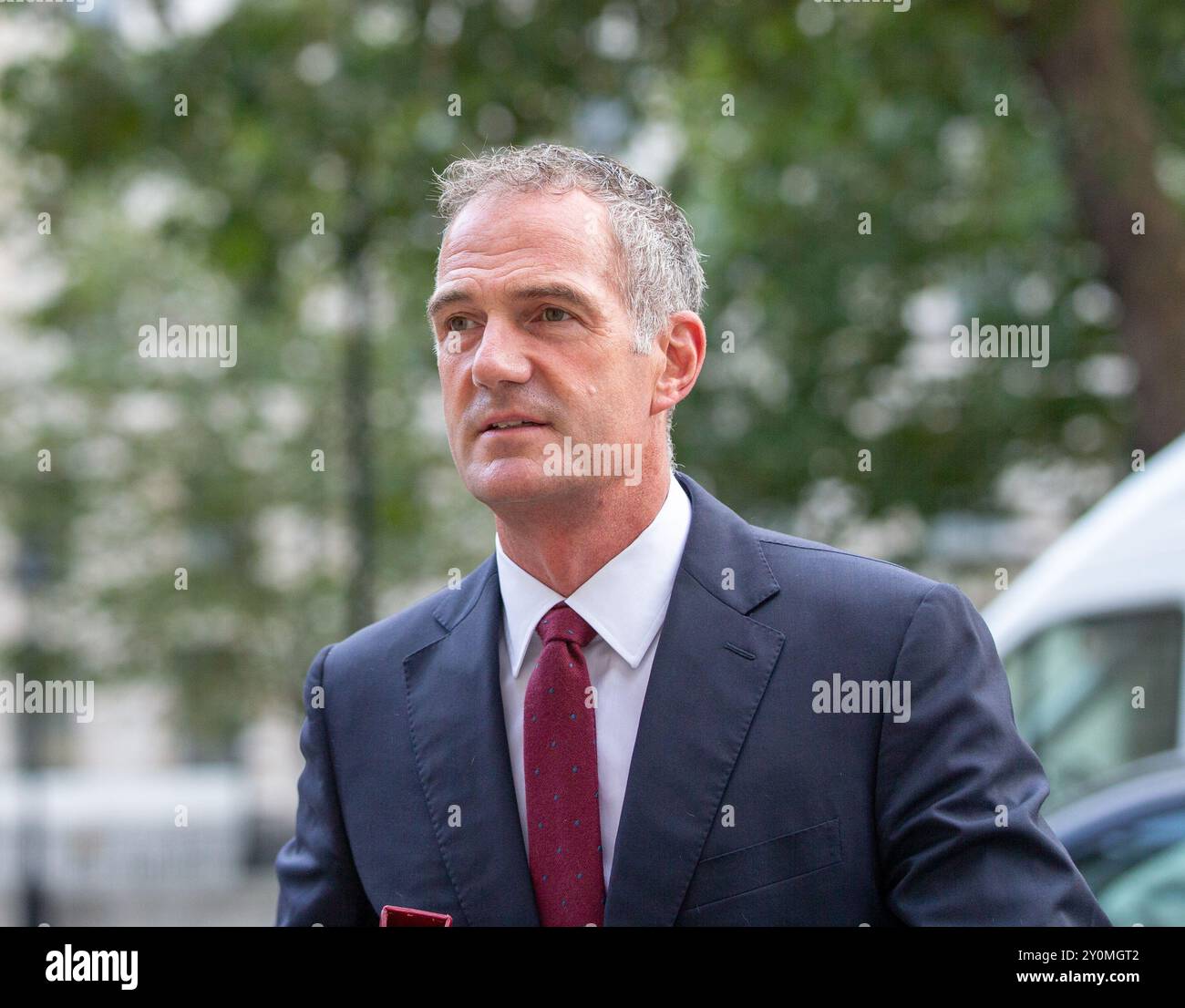 Londres, Angleterre, Royaume-Uni. 3 septembre 2024. Peter Kyle, ministre d'État aux Sciences et à la technologie, arrive au bureau du Cabinet pour la réunion hebdomadaire du Cabinet crédit : Richard Lincoln/Alamy Live News Banque D'Images