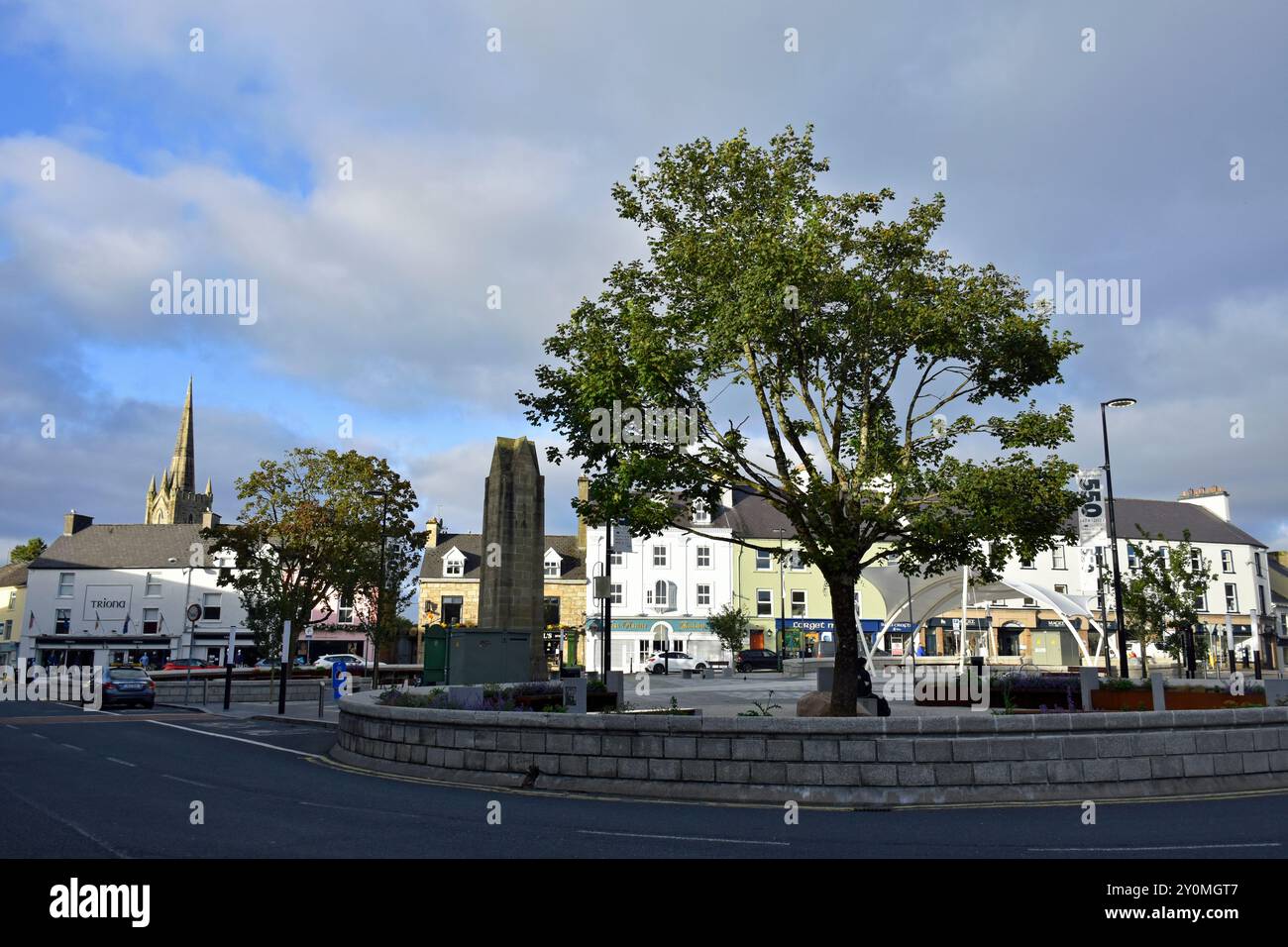 Donegal Town, le diamant, Irlande. Banque D'Images