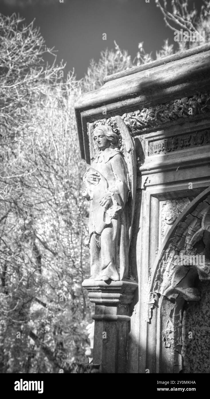 West Norwood Cemetery, South East London, l'un des cinq célèbres cimetières Banque D'Images