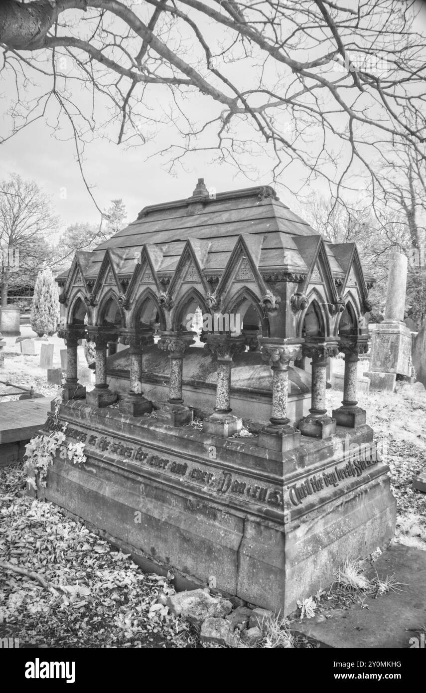 West Norwood Cemetery, South East London, l'un des cinq célèbres cimetières Banque D'Images
