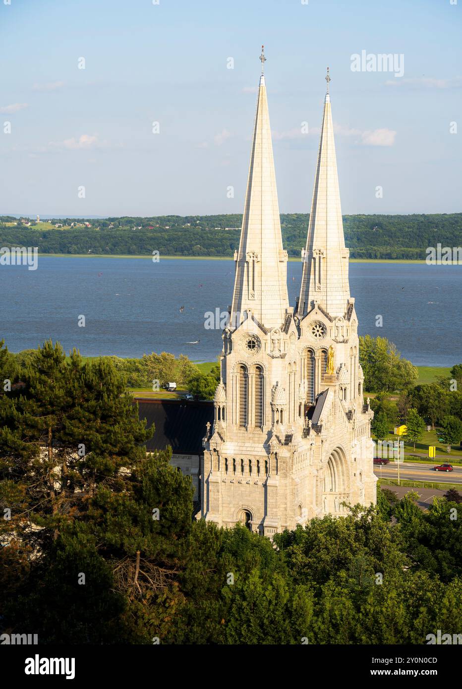 Sainte Anne de Baupré, Québec, Canada Banque D'Images