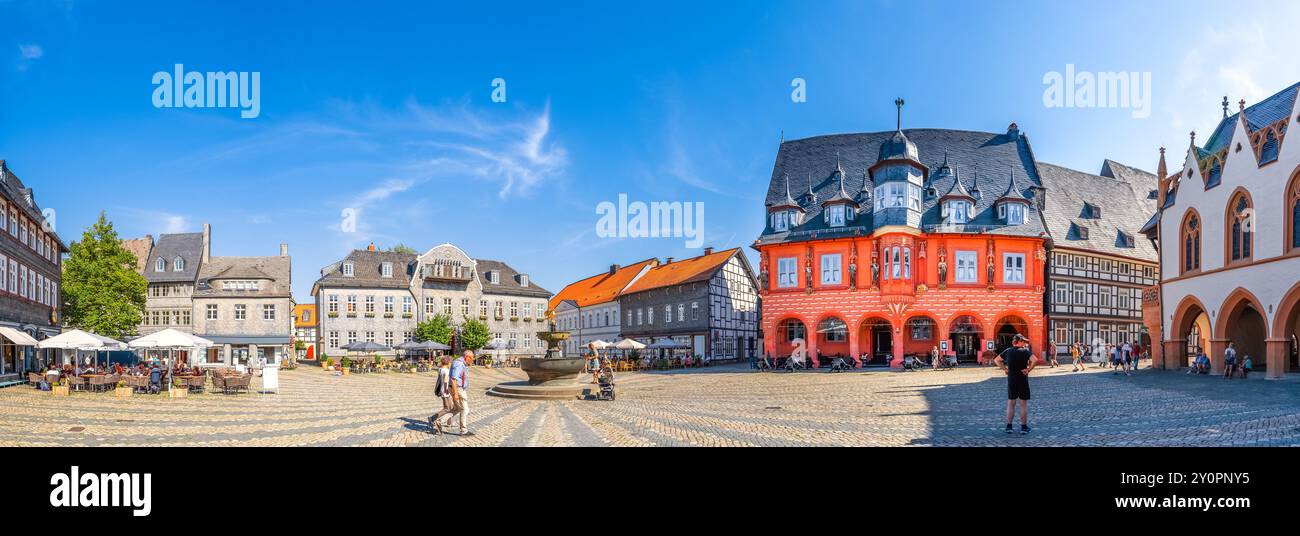 Vieille ville de Goslar, Allemagne Banque D'Images