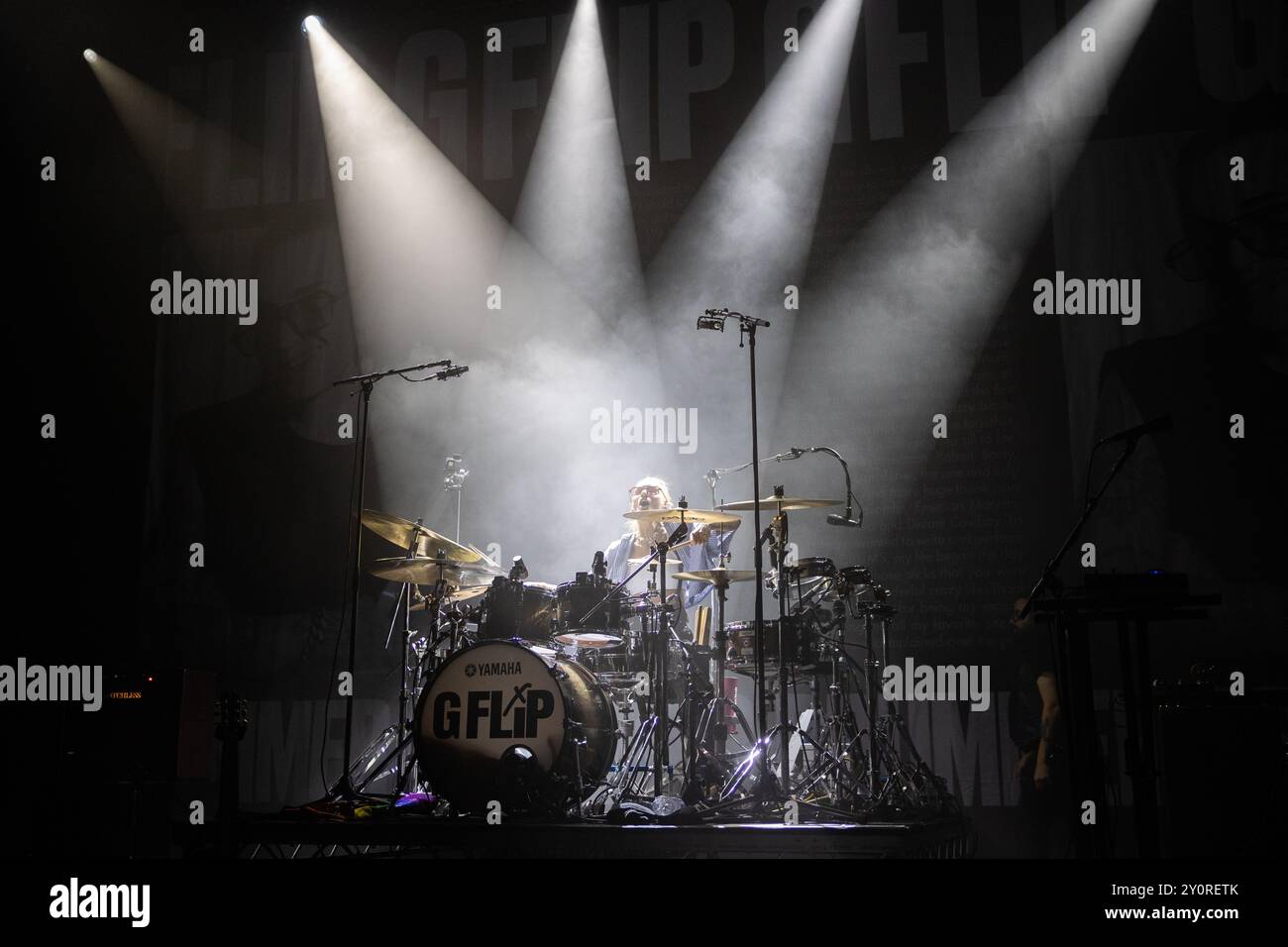 Londres, Royaume-Uni. Mardi 3 septembre 2024. Le musicien australien G Flip se produit à l’O2 Shepherd’s Bush Empire dans le cadre de leur « Drummer Tour continued » célébrant leur album Drummer de 2023. Crédit : Katie Collins/EMPICS/Alamy Live News Banque D'Images Londres, Royaume-Uni. Mardi 3 septembre 2024. Le musicien australien G Flip se produit à l’O2 Shepherd’s Bush Empire dans le cadre de leur « Drummer Tour continued » célébrant leur album Drummer de 2023. Crédit : Katie Collins/EMPICS/Alamy Live News Banque D'Images