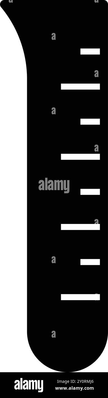 Erlenmeyer icône conception d'illustration simple Illustration de Vecteur