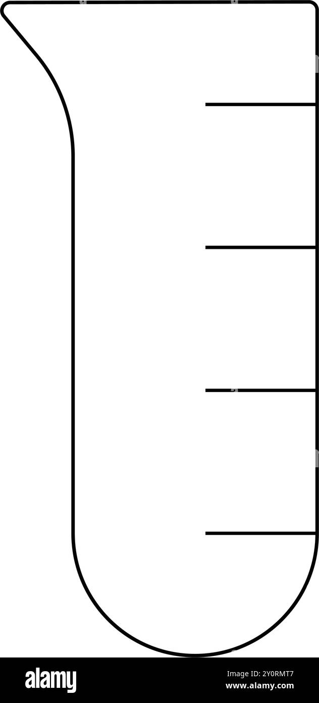 Erlenmeyer icône conception d'illustration simple Illustration de Vecteur