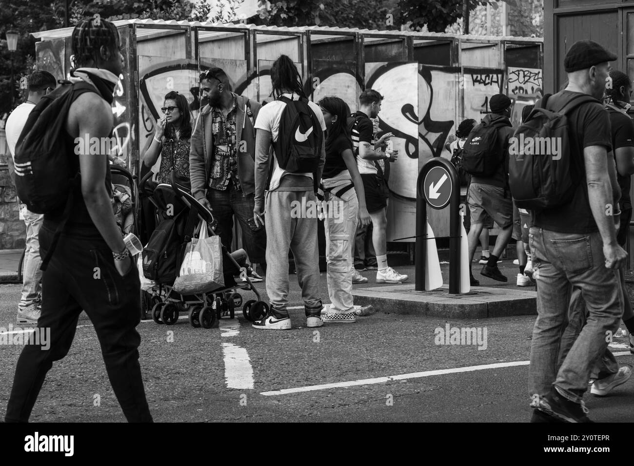 Londres Notting Hill Londres 2024 Banque D'Images