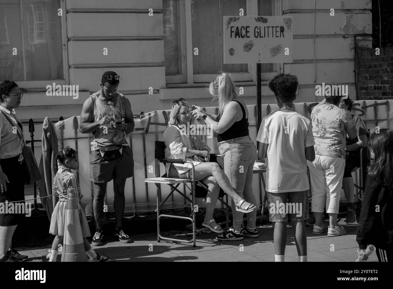 Londres Notting Hill Londres 2024 Banque D'Images