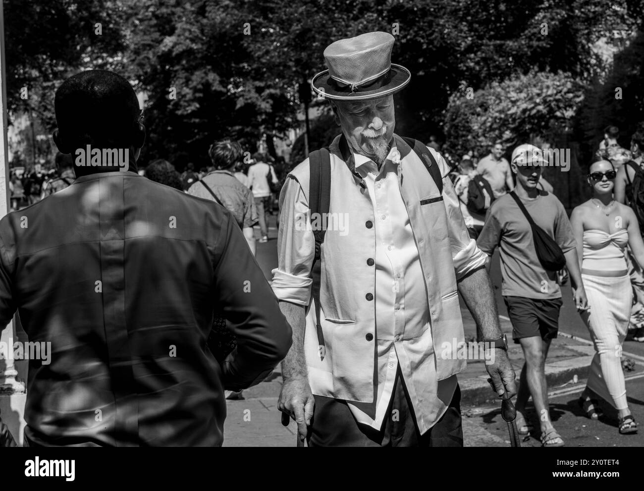 Londres Notting Hill Londres 2024 Banque D'Images