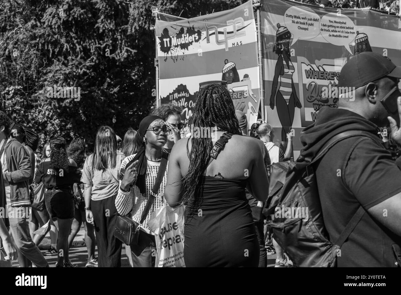 Londres Notting Hill Londres 2024 Banque D'Images