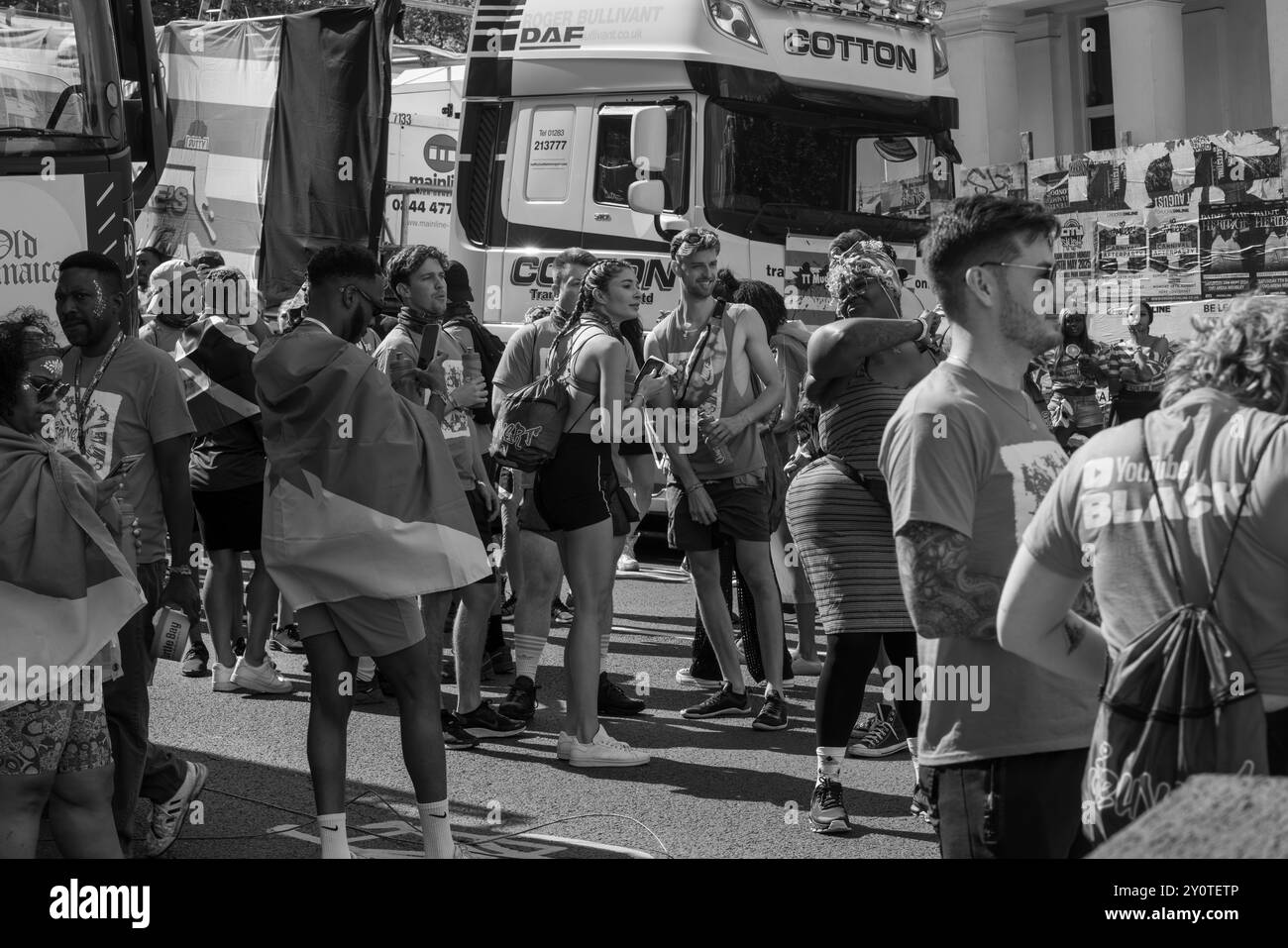 Londres Notting Hill Londres 2024 Banque D'Images