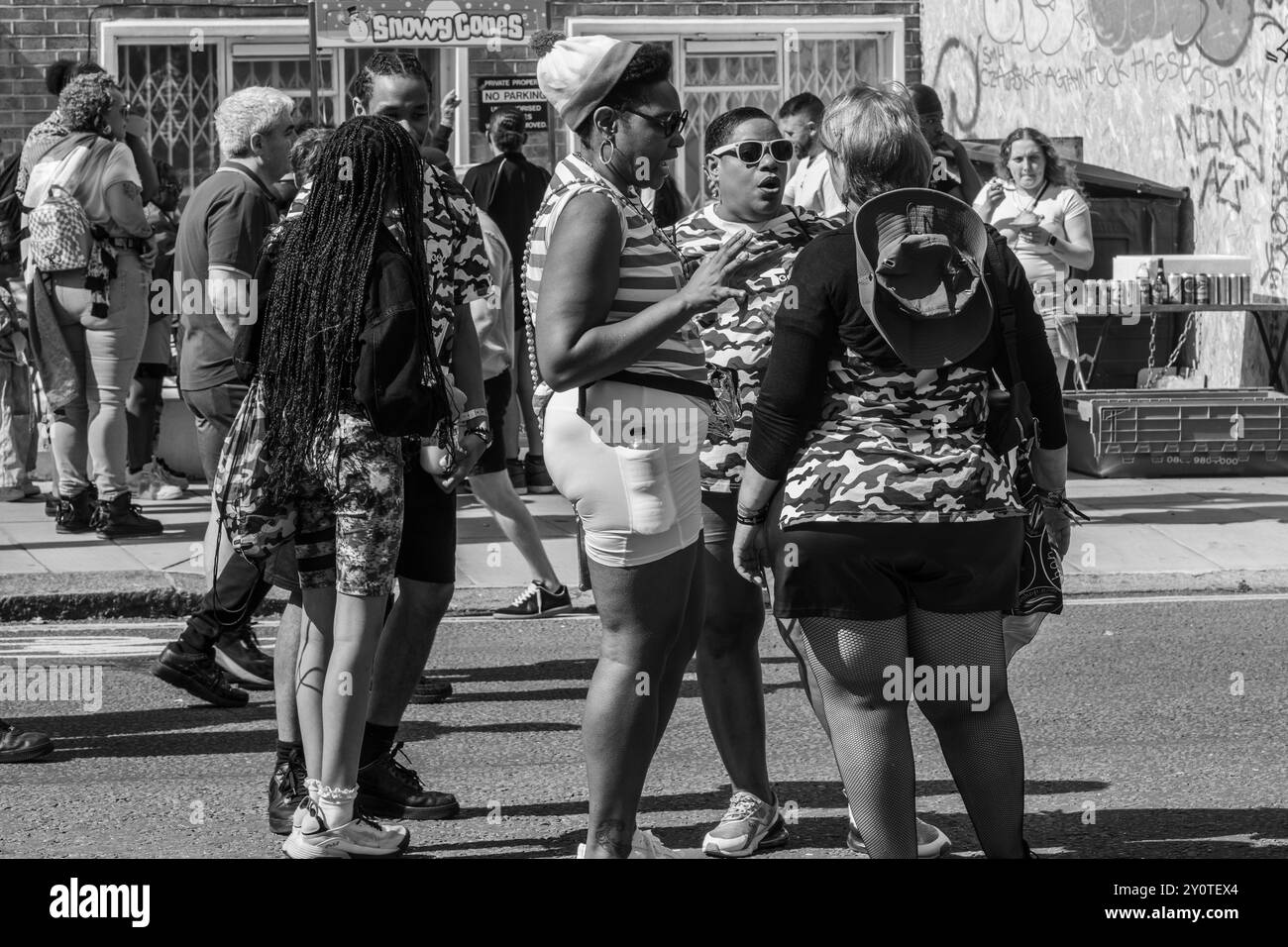 Londres Notting Hill Londres 2024 Banque D'Images