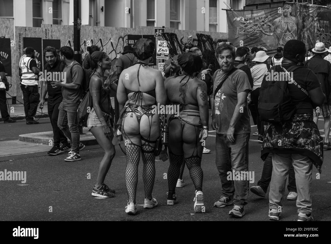 Londres Notting Hill Londres 2024 Banque D'Images