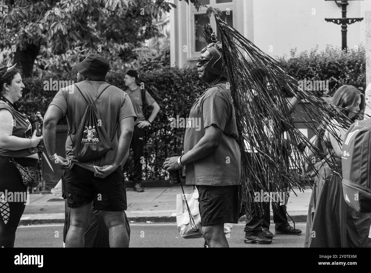 Londres Notting Hill Londres 2024 Banque D'Images