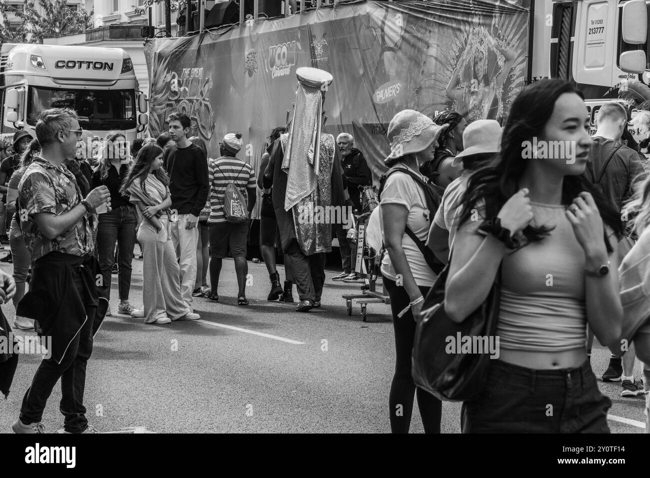 Londres Notting Hill Londres 2024 Banque D'Images