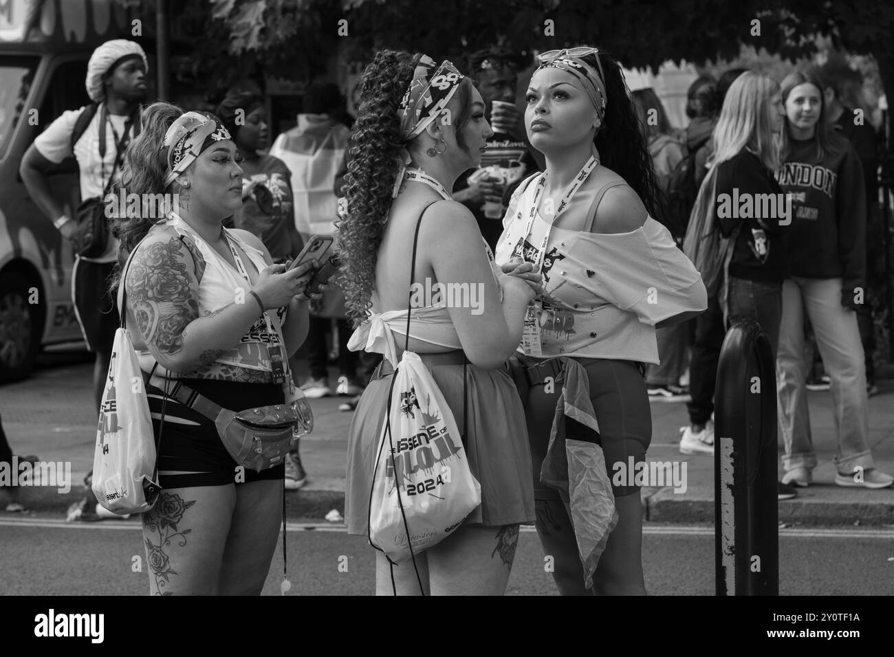 Londres Notting Hill Londres 2024 Banque D'Images