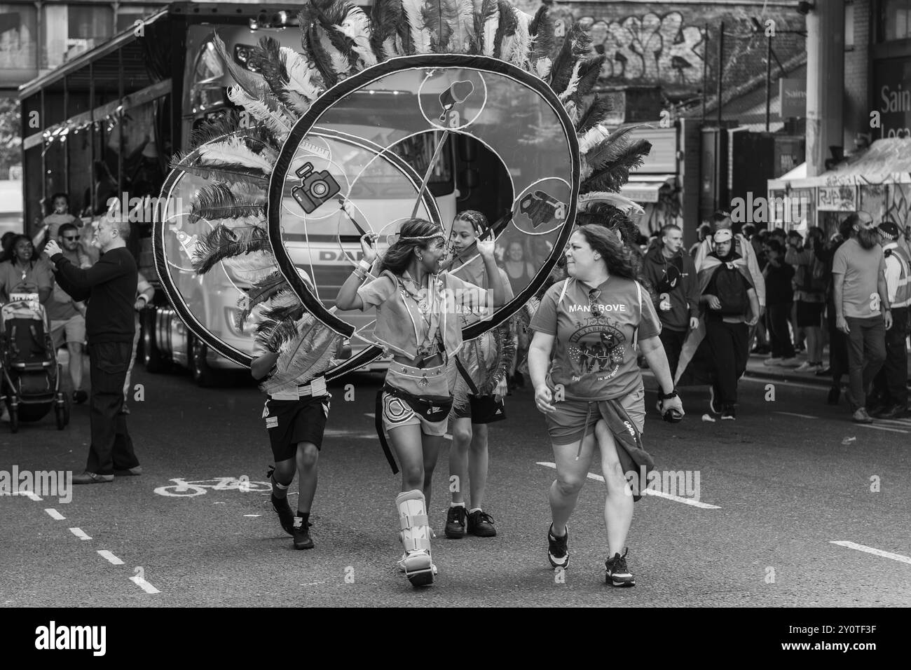 Londres Notting Hill Londres 2024 Banque D'Images