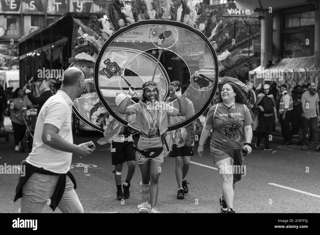 Londres Notting Hill Londres 2024 Banque D'Images